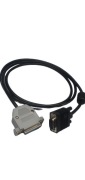 Kabel Przewód 2,5m VGA DB23 AMIGA 500, 600, 1200 Rgb adapter 2,5m