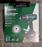 Parkside wiertarko wkrętarka X20V PABS 20-Li G8 z baterią i ładowarką