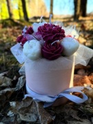 Flower box świece sojowe z kwiatów na każdą okazję  