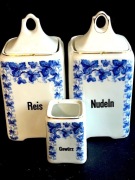 ART DECO.ZESTAW ozdobnych pojemników.Schwarcenhammer,Germany.3szt.