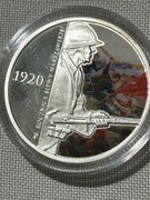 "45" Moneta 20 ZŁ 2010 - 90. Rocznica Bitwy Warszawskiej – SREBRO