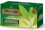 Twinings te verde earl grey antiossidante zielona z earl grey x20