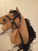 Hobby Horse głowa konia na kiju zabawka 
