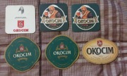 Podstawki pod piwa polskie (6szt.) - cena za wszystkie