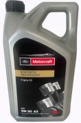 Olej  Ford MOTORCRAFT A5 5W30 5L  oraz zestaw  filtrów Filtron