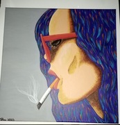 Obraz akrylowy ręcznie malowany 