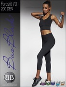 SPORTOWE LEGGINSY 3/4 FITNESS do BIEGANIA rozm. XL