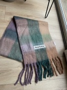Szal ACNE Studios nowy kolorowa krata okazja!!