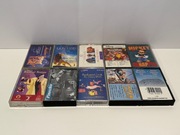 10 oryginalnych kaset magnetofonowych z muzyką Disney’a