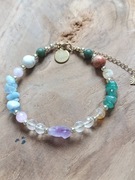 Bransoletka  marki TURMALI,mix minerałów