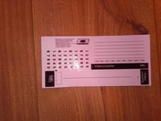 Naklejka etykieta na kasetę video VHS do katalogowania nowa nieużywana