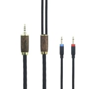 HansnBy – Kabel zbalansowany 2.5 mm TRRS Posrebrzana miedź 6N OCC 2m