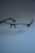Nowe oprawki okularowe Dictador czarne metal na żyłkę 53-17-138