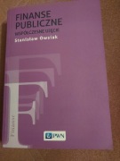 Finanse publiczne Stanisław Owsiak | Podręcznik ekonomia finanse | Studia |