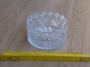 Kryształ PRL półmisek misa cukiernica maselnica kryształowa