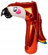 Balon foliowy urodzinowy Papuga cyfra "7" 80 cm