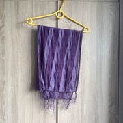 Chustka Apaszka fioletowa 195x37