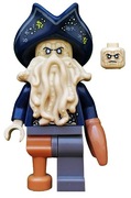 Minifigurka LEGO Piraci z Karaibów Davy Jones poc031 mint condition 