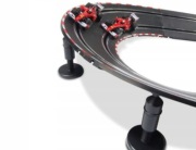 Zakręt pochyły z podporami, tor Carrera Go, Go+, digital 143, skala 1:43