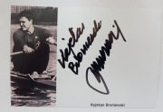 Kajetan Broniewski autograf BRĄZ BARCELONA 1992