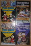 Wujek Sknerus i Kaczor Donald x4 tomy