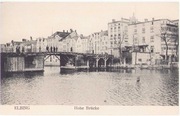 ELBLĄG~ Wysoki Most~ ELBING Hohe Brucke~ ca. 1915~ STAN!