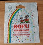 Starą torbę reklamówkę ROFU KINDERLAND