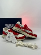 Nowe Czerwone Białe Niskie Sznurowane Buty Reebok ERS World Unisex 37.5