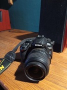 Lustrzanka NIKON D3100 + Obiektyw i dodatki