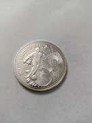 Srebrna moneta 2012 10 dolarów mundial brazylia 2014 wyspy cooka ag