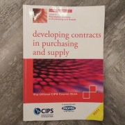 CIPS Developing contracts in purchasing and supply 
