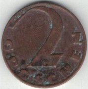 Austria 2 groschen 1936 - 19 mm - nr 1