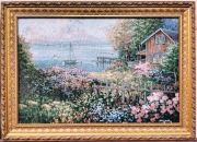 Arras, tkanina żakardowa w oprawie 