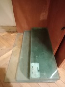 Szkło hartowane, witrynowe, do regałów