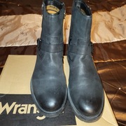 Wrangler buty męskie typu motocyklowe kowbojki rozm.44 ze skóry eko.j