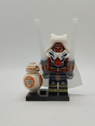 Minifigurka Ashoka i BB8 z świata Gwiezdne Wojny Kompatybilna z LEGO
