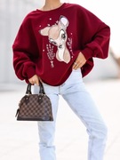 BLUZA DRESOWA OVERSIZE BASIC NOWOŚĆ WIOSNA 2026