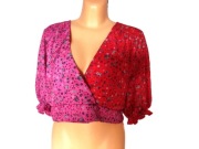 Twisted Wunder London r 50 bluzka to dwukolorowa plus size Nowa