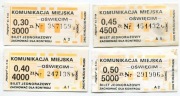 Bilet KM Oświęcim - 0.30/300zł, 0.40/4000zł, 0.45/4500zł, 0.50/5000zł