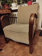 Dwa fotele w stylu art deco