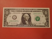 USA 1 DOLAR SERIA 2021 BANK OF KANSAS CITY J-10 UNC