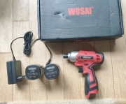 WOSAI wkrętarka udarowa akumulatorowa 100Nm WS-6015 2 x Aku 16V 2.0Ah 
