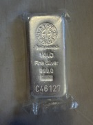 1 kg sztabka srebra próba 999