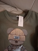 Bardzo ciepła bluza z miśkiem