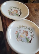 Miseczka i talerz dla dziecka Kahla Tonika NRD Niemcy wschodnie 