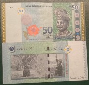 Malezja 50 ringgit UNC
