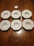 Rosenthal Classic Biala Maria komplet swiecznikow 6 sztuk