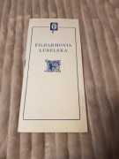 program ulotka filharmonia lubelska koncert symfoniczny nr 762