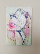 Obraz ręcznie malowany - Flower Sorbet l