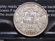 1/2 Marki  Niemcy 1916,A. Srebro,Rzadki Stan.!